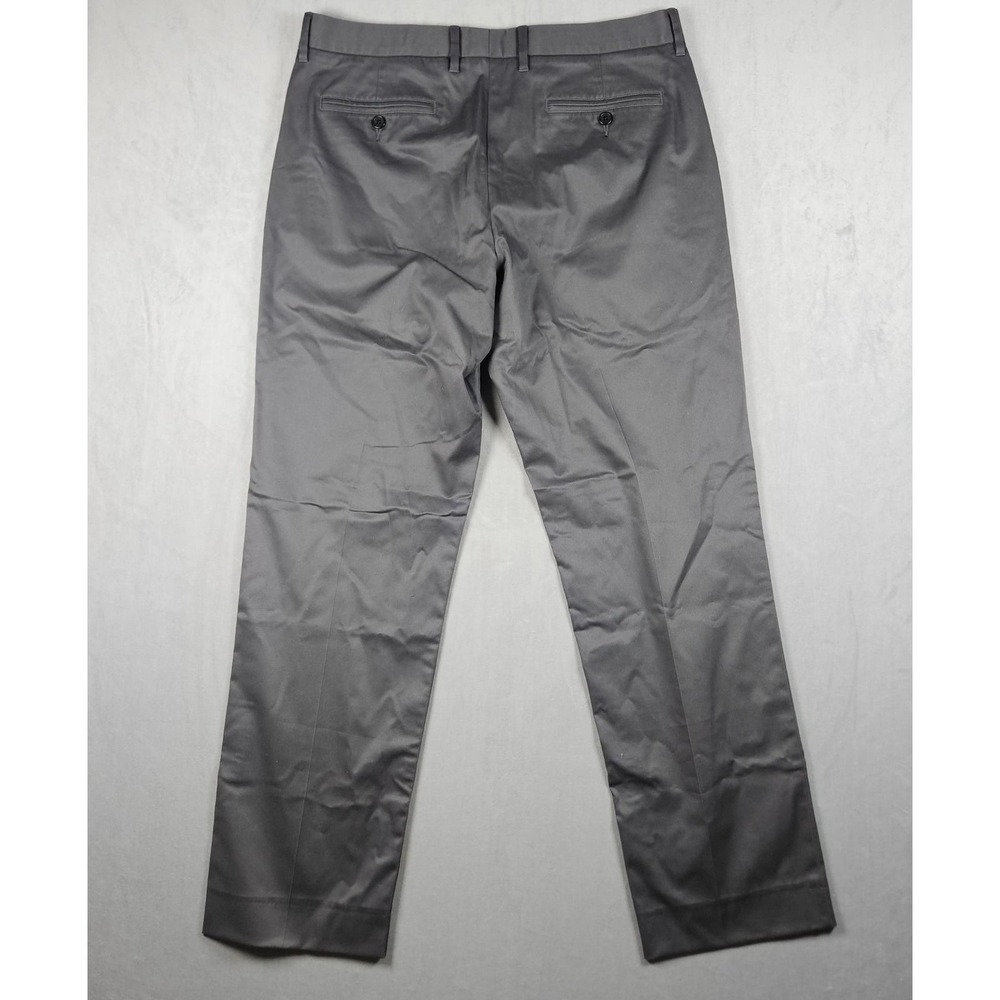 Bonobos Weekday Warrior Chino Pants Mens 35x34 (Actual 36x31 )Grey Tuesday - Picture 3 of 8